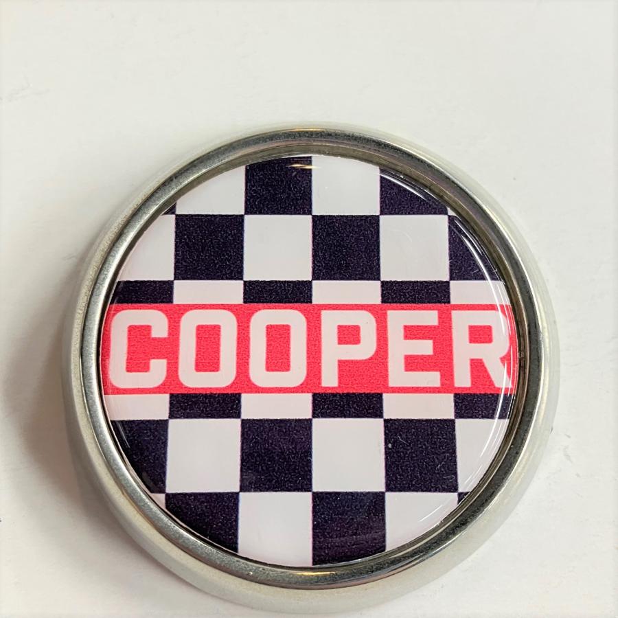 クーパー様 確認用 ローバー 丸型フロントエンブレム・チェッカーCOOPER : ミニマルヤマ
