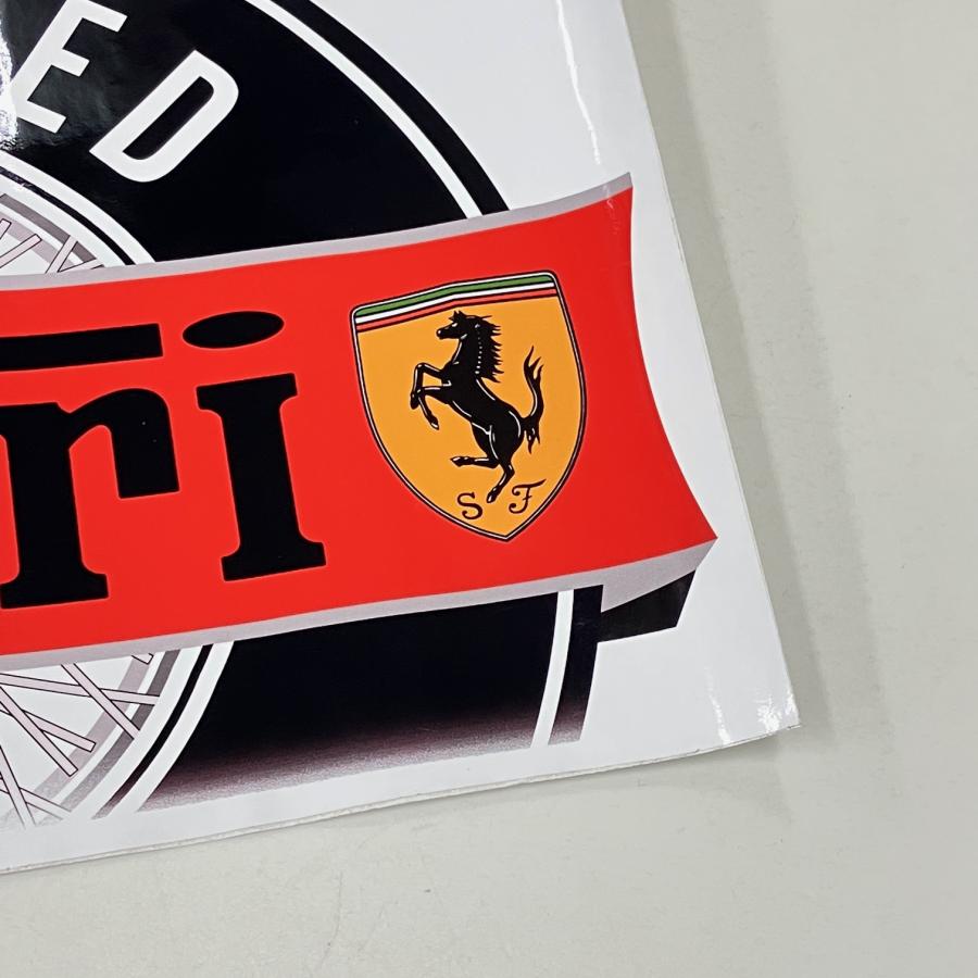 Ferrari（フェラーリ） 現品 Ferrari APPROVED ステッカー : ミニ 