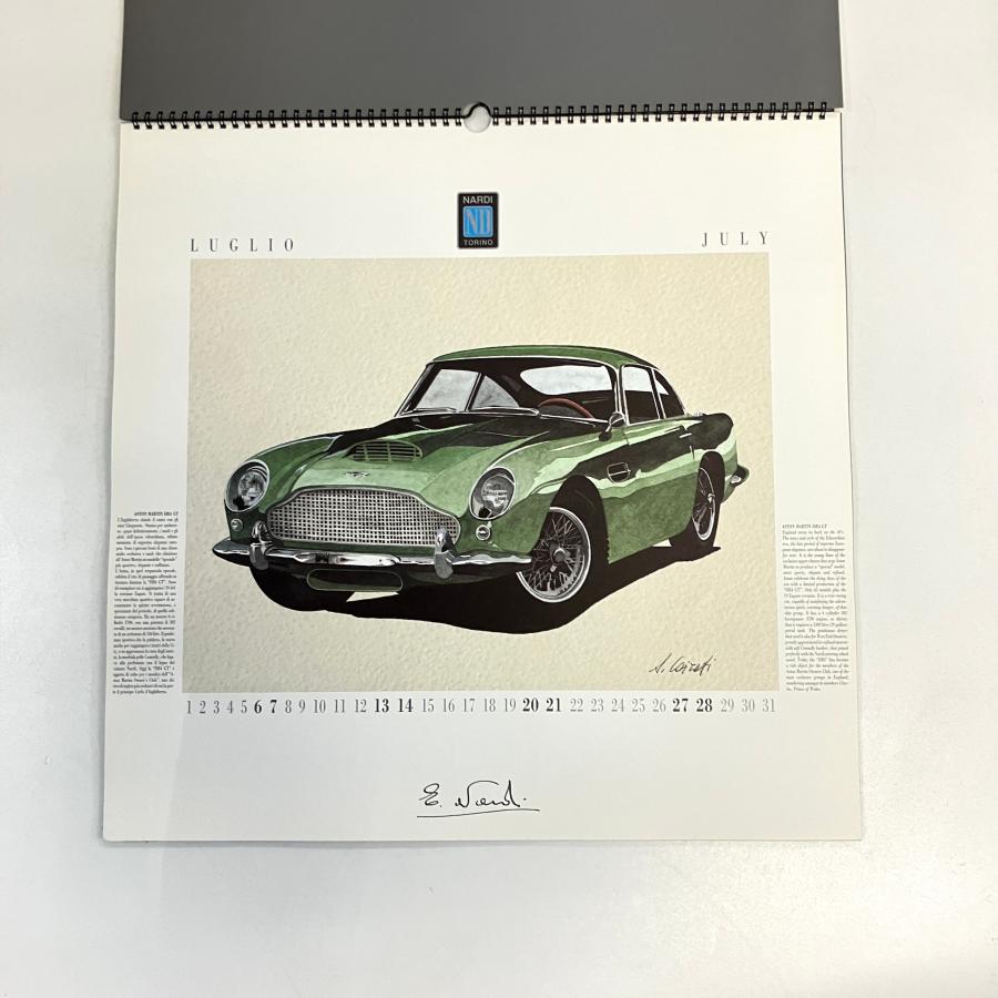 現品　NARDI　TORINO　1991　イラスト　カレンダー｜minimaruyama｜13