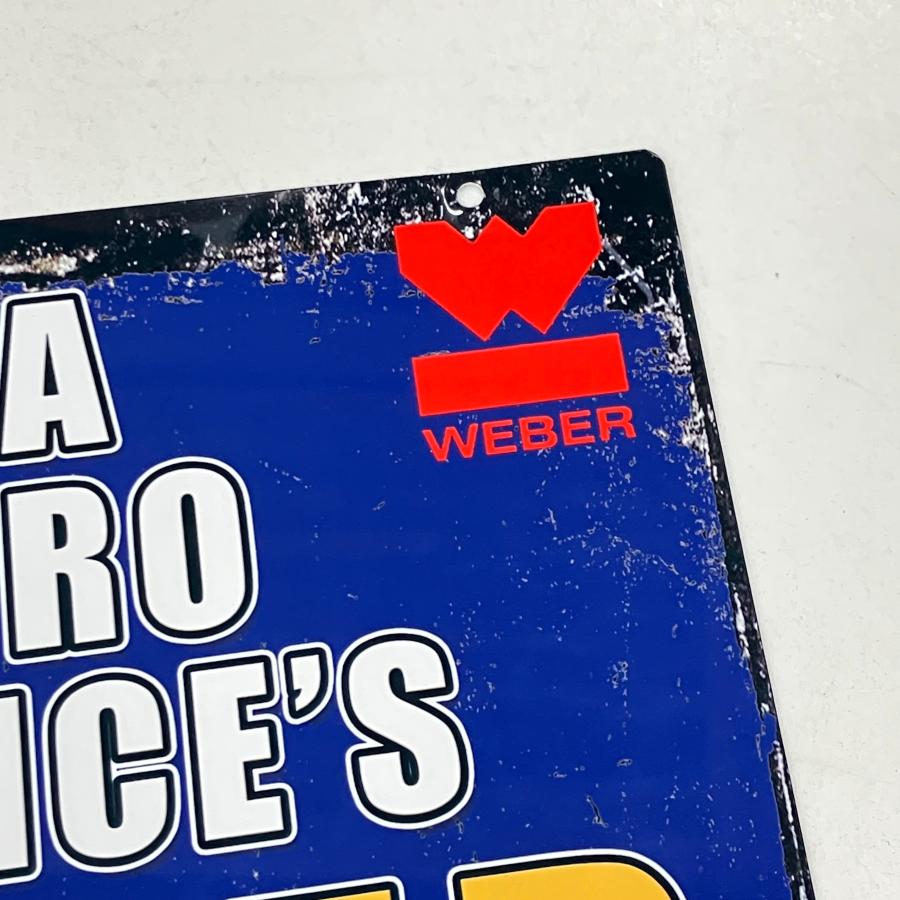 WEBER CARBURETTORS プレートディスプレイ看板 : ミニマルヤマ - 通販  