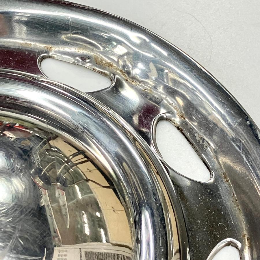 現品 3.5J10インチ純正スチールホイール用ホイールキャップセット