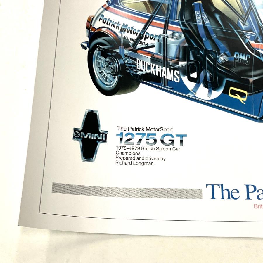 MINI 1275 GT イラストポスター : ミニマルヤマ - 通販 - Yahoo