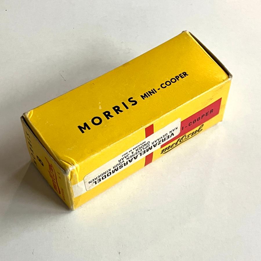 現品 Metosul MORRIS MINI-COOPER ミニカー : ミニマルヤマ - 通販