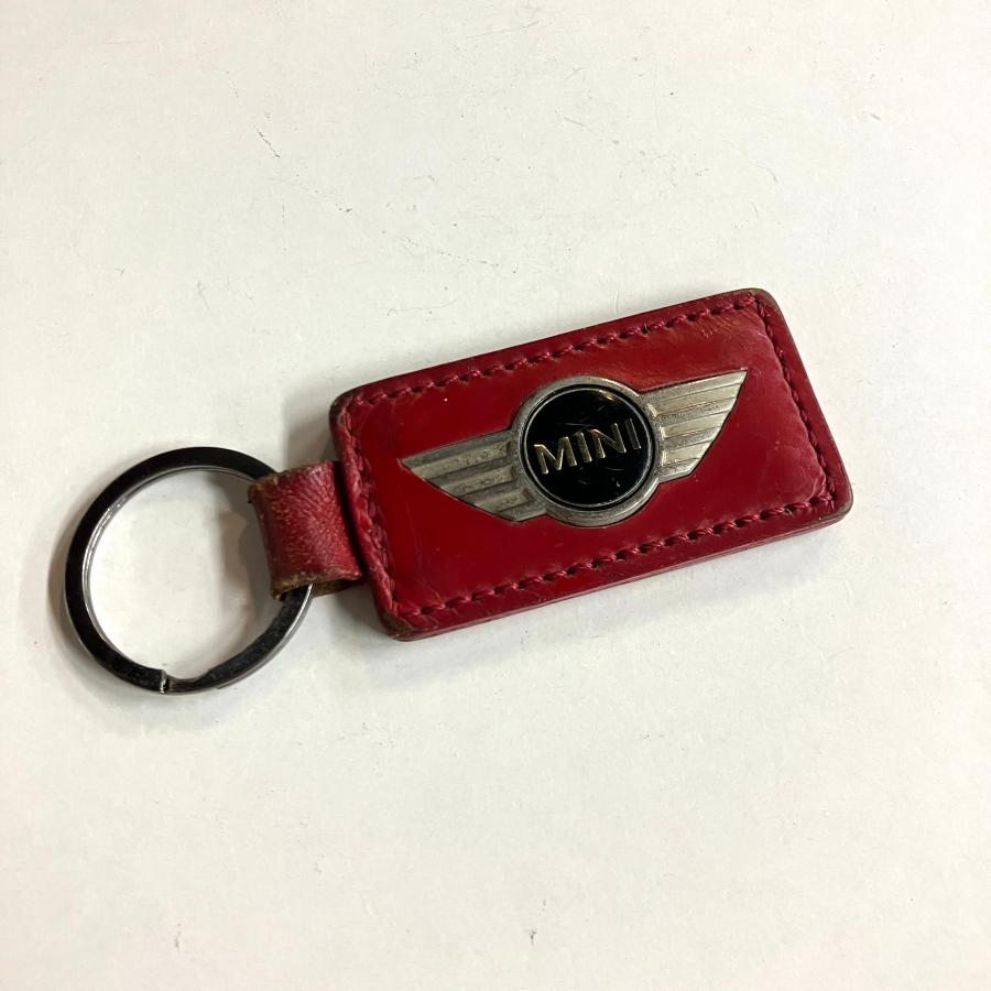 現品 MINI レザーキーホルダー・レッド : ミニマルヤマ - 通販
