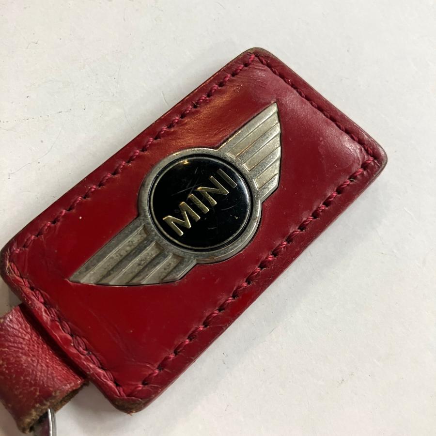 現品 MINI レザーキーホルダー・レッド : ミニマルヤマ - 通販 - Yahoo