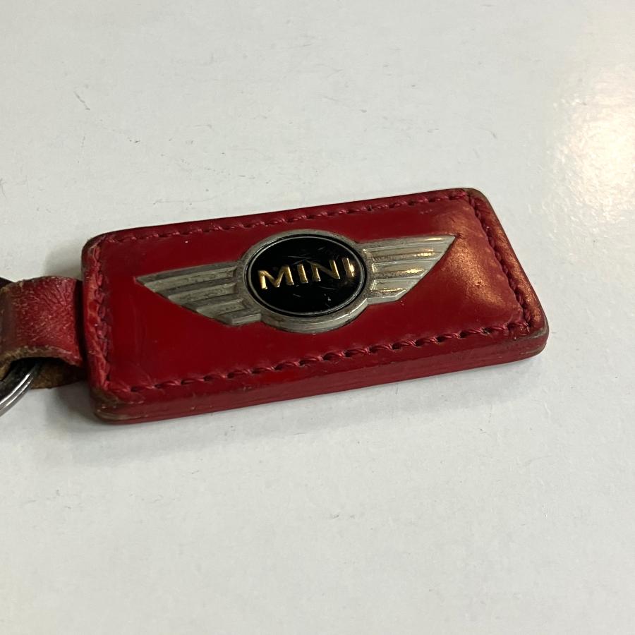 現品 MINI レザーキーホルダー・レッド : ミニマルヤマ - 通販 - Yahoo
