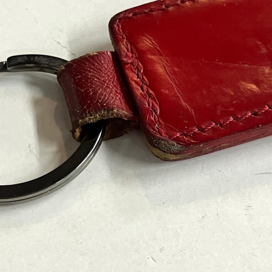 現品 MINI レザーキーホルダー・レッド : ミニマルヤマ - 通販 - Yahoo
