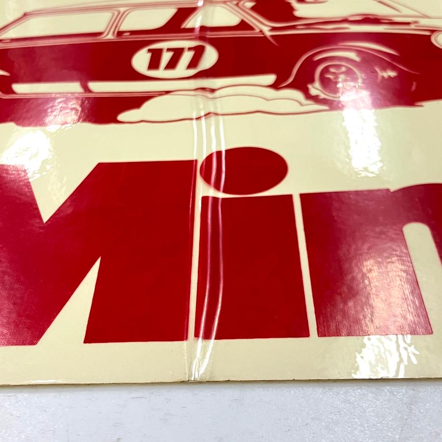 ローバー 現品 クラシックミニ モンテカルロステッカー : ミニ