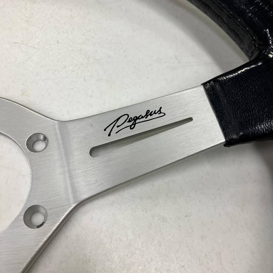 現品 Pegasus モモボス用 レザーステアリング : ミニマルヤマ