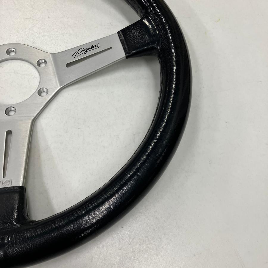 現品 Pegasus モモボス用 レザーステアリング : ミニマルヤマ