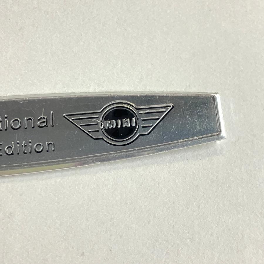 MINI Motorsport International Limited Edition プレートステッカー BB9686ミニマルヤマ