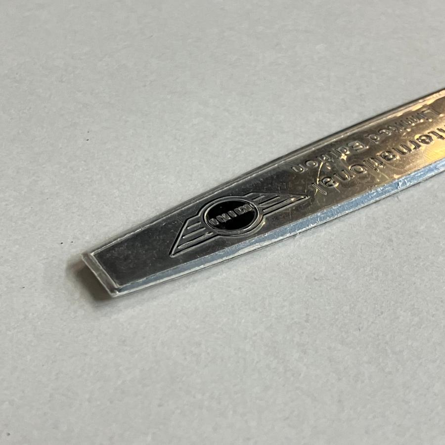 MINI Motorsport International Limited Edition プレートステッカー BB9686ミニマルヤマ