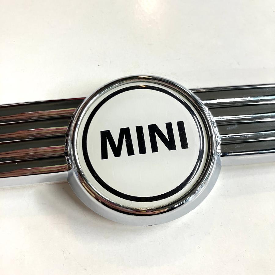 ★ Mini様ご確認用★ ローバー ウイングタイプ・フロントエンブレム（MINIホワイト） : ミニ