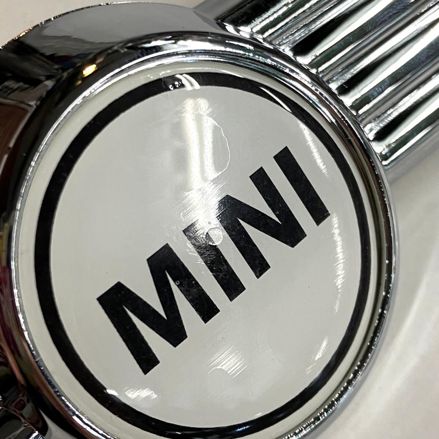 ローバー ウイングタイプ・フロントエンブレム（MINIホワイト） : ミニ