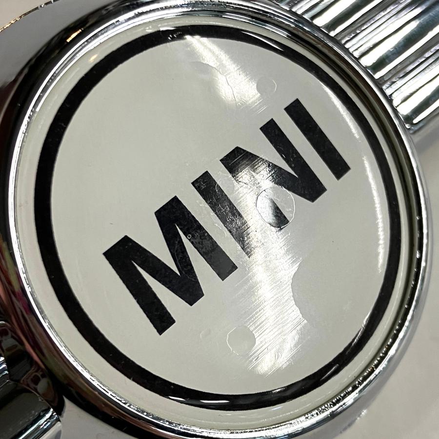 ★ Mini様ご確認用★ ローバー ウイングタイプ・フロントエンブレム（MINIホワイト） : ミニ