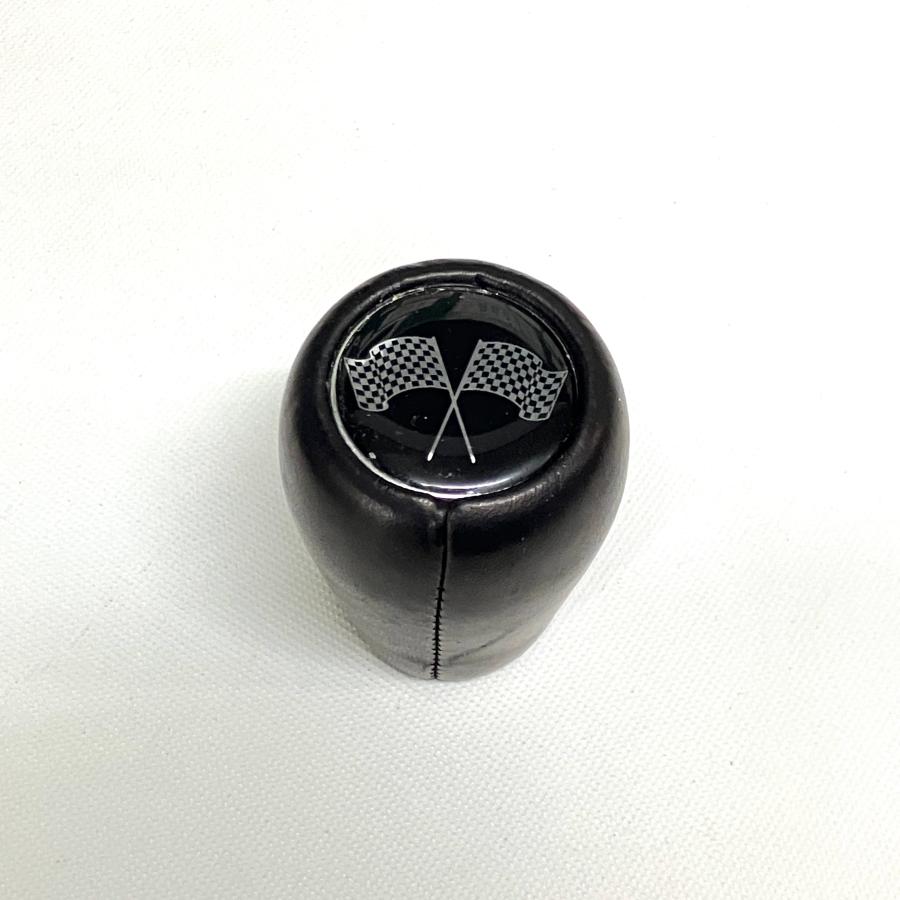 レザーM/T用シフトノブ・クロスフラッグ : ミニマルヤマ - 通販