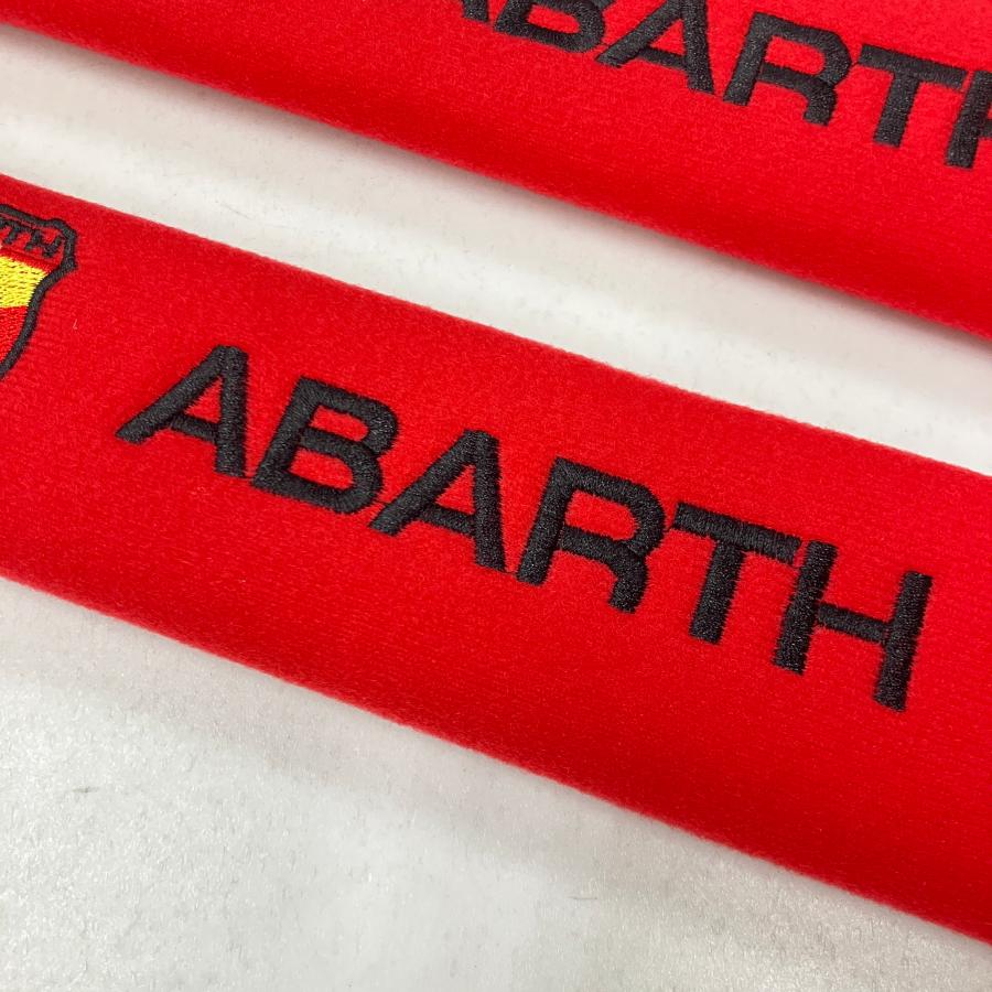 ABARTH　シートベルト　ショルダーパッド｜minimaruyama｜03