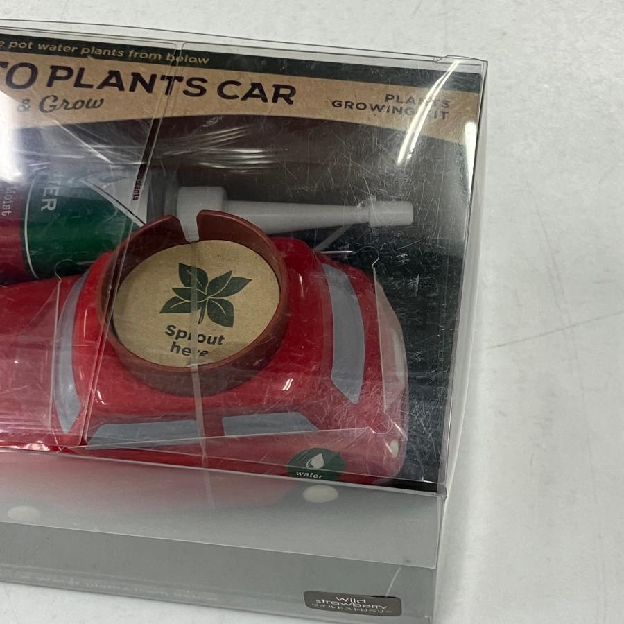 現品 ワイルドストロベリー栽培キット ミニプランター レッド : ミニ