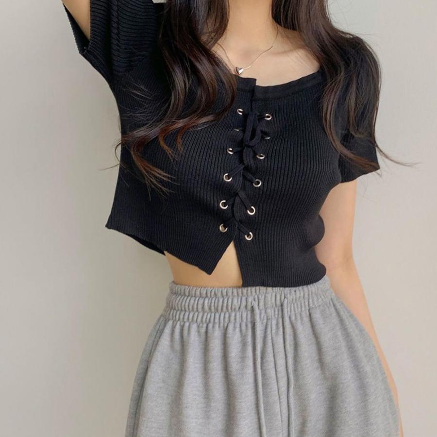 miniministore（ミニミニストア） サマーニット ショート丈 ニット
