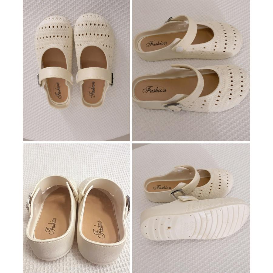 miniministore（ミニミニストア） 編み込みメリージェーン ミュール