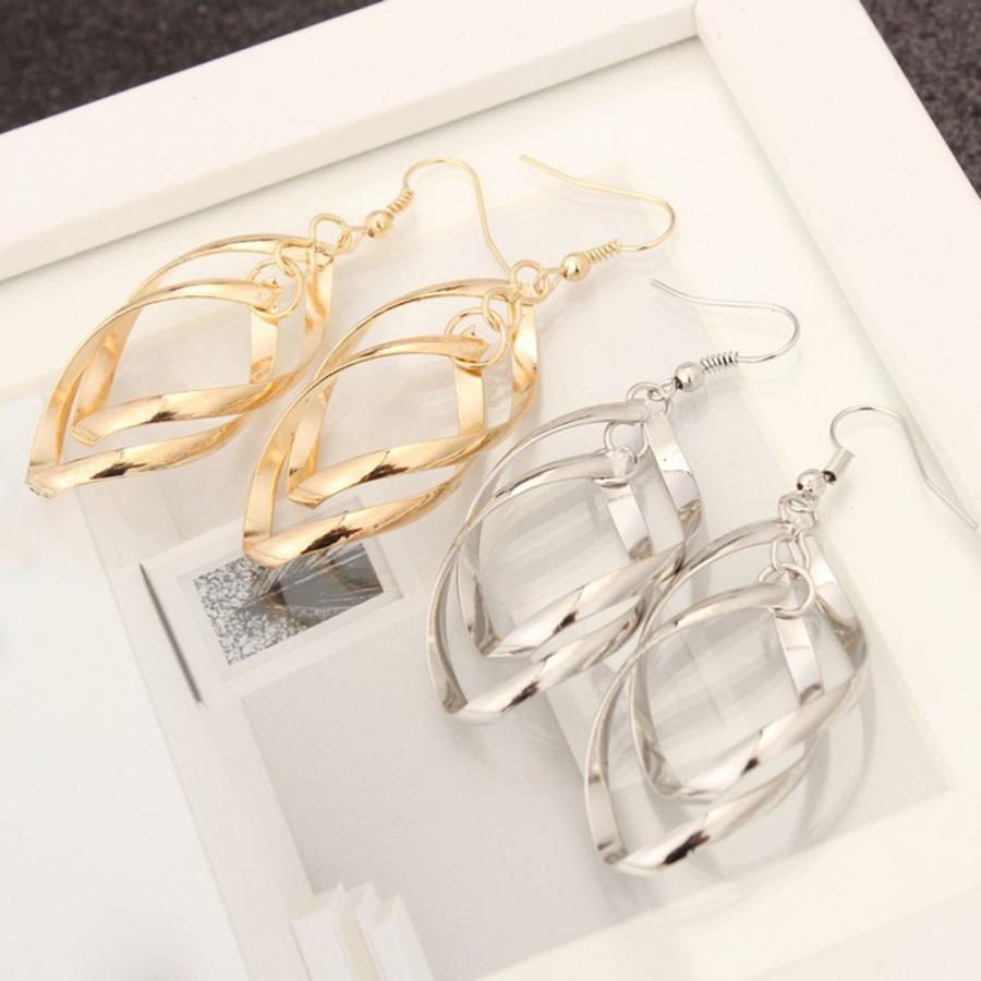 miniministore 菱形 ピアス レディース 多層 イアリング