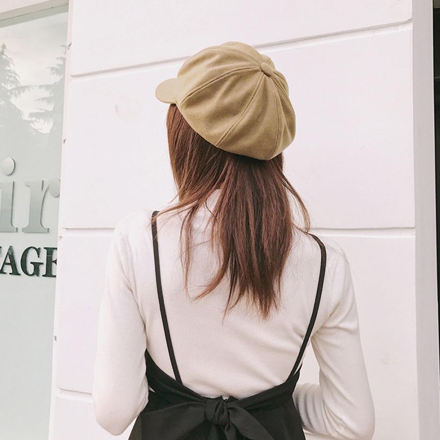 キャスケット レディース 秋冬 帽子 キャップ 無地 防寒 ハンチング帽 つば付き 小顔効果 帽子 おしゃれ きれいめ ネコポス可 1jiuce 001 Miniministore 通販 Yahoo ショッピング