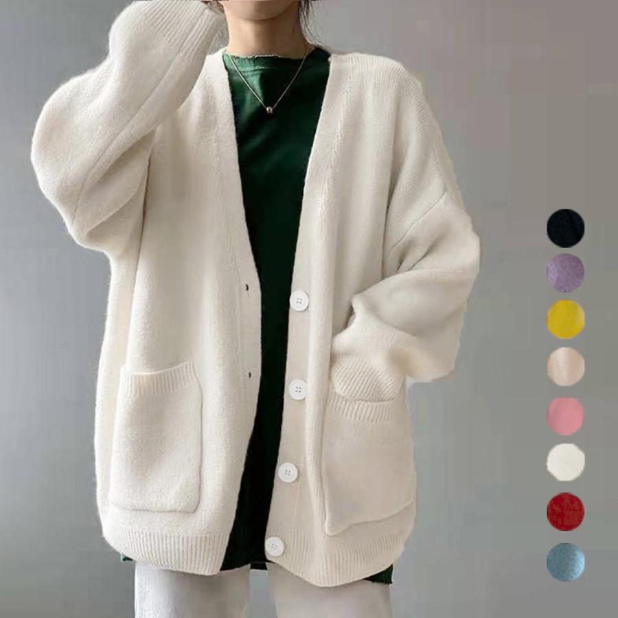 miniministore ニットカーディガン レディース秋冬羽織り