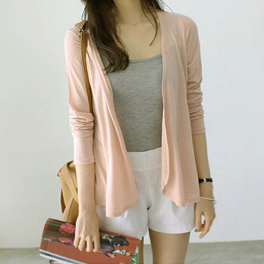 サマー カーディガン レディース 薄手 ミドル丈カーディガン 春夏 トップス アウター 羽織る ネコポスのみ 1ririt 023 Miniministore 通販 Yahoo ショッピング