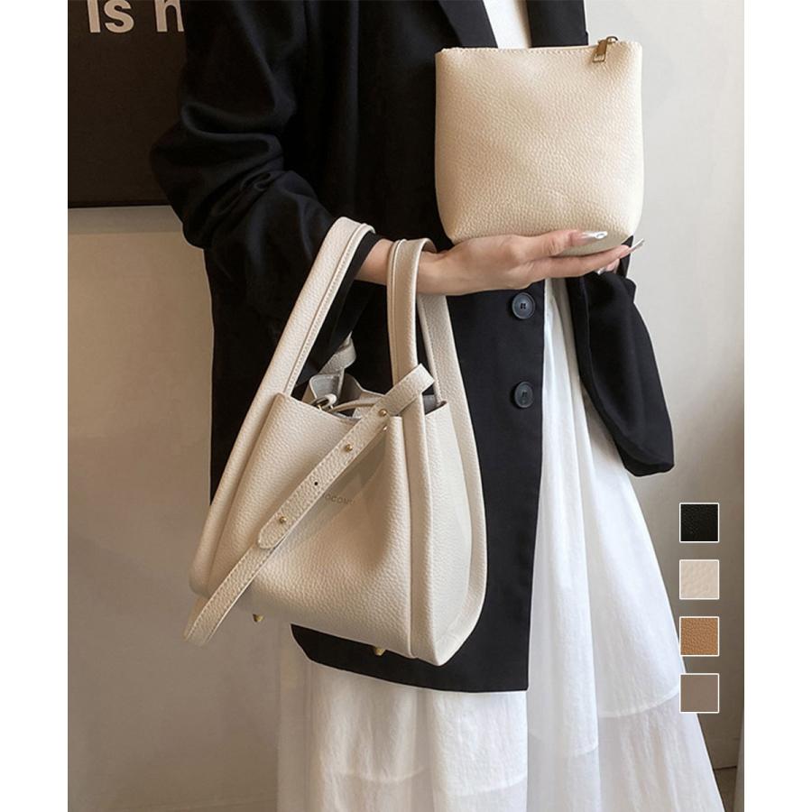 miniministore 韓国風ショルダーバッグ ポーチ付きカバン