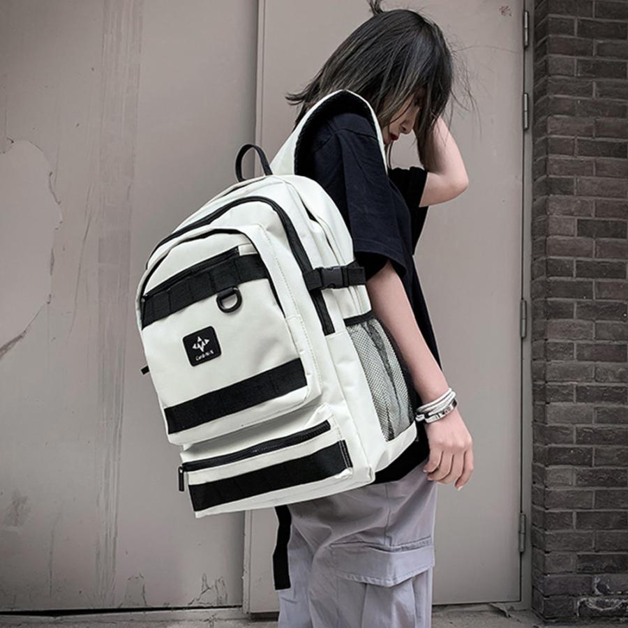 リュックサック 大容量 男女兼用 バックパック 韓国 ファッション 大きめ デイパック アウトドア シンプル カジュアル バッグ 旅行 1zhibei 007 Miniministore 通販 Yahoo ショッピング