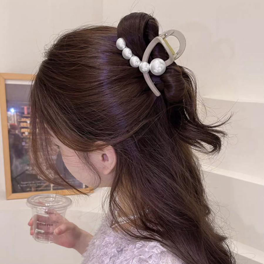 ヘアクリップ バンスクリップ パール付き｜miniministore｜14