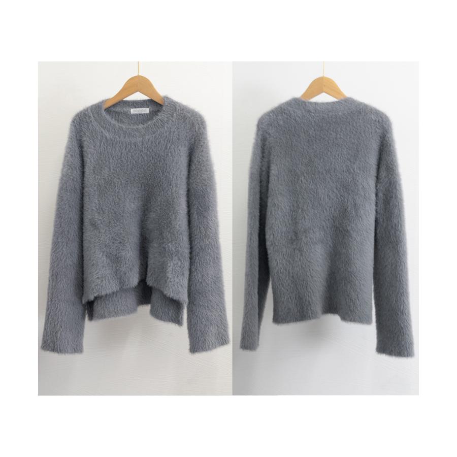 miniministore（ミニミニストア） シャギーニットトップス クルー