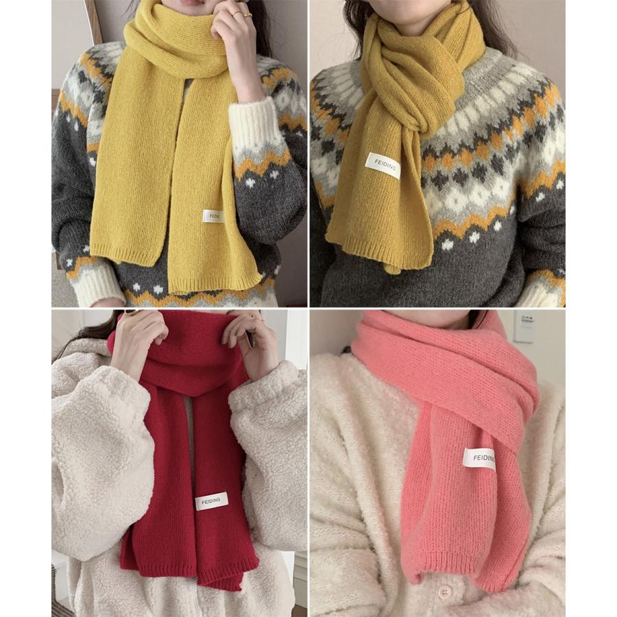 新品【MSML】エムエスエムエル　デストロイ　ダメージ　ウール　ニットマフラー 国内発送 メゾンマルジェラ デストロイニットマフラー ウール 緑