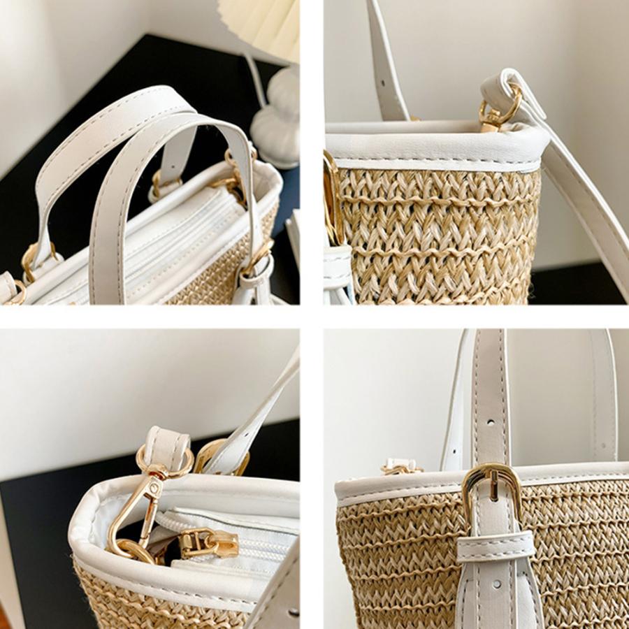 miniministore ストローショルダーバッグ かごバッグ 夏 miniministore ストローショルダーバッグ かごバッグ 夏