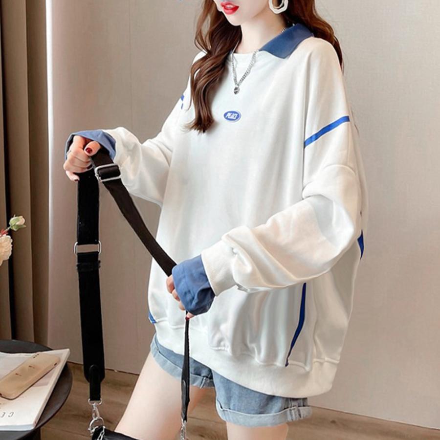 美品　BRIEFING 薄手　トレーナー レイヤード風 スウェット 薄手トレーナー【ネコポス投函