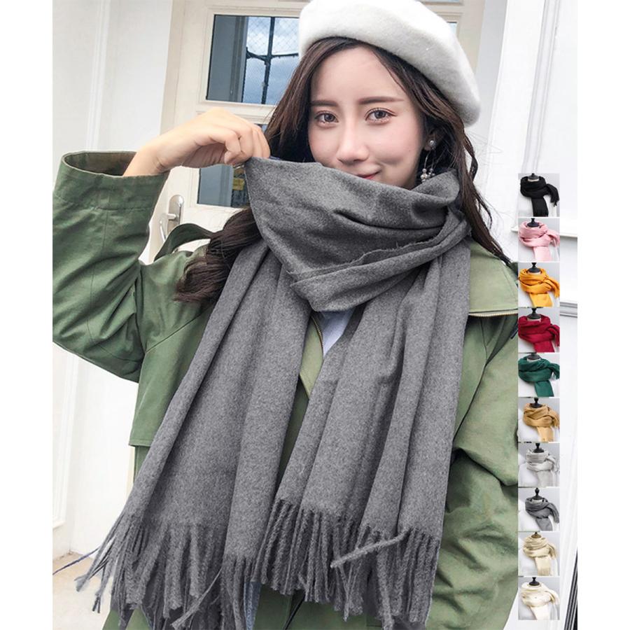 miniministore 韓国マフラー カシミヤタッチ大判ストール【ゆう miniministore 韓国マフラー カシミヤタッチ大判ストール【ゆう
