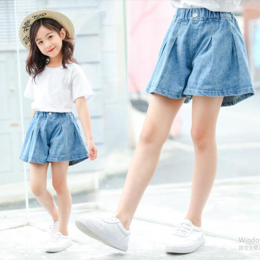 子ども服 キッズ デニムショートパンツ 子供服 女の子 ジュニアサイズ ボトムス 小学生コーデ Kids 韓国服 ファッション ネコポス可 33dxdtz 001 Miniministore 通販 Yahoo ショッピング