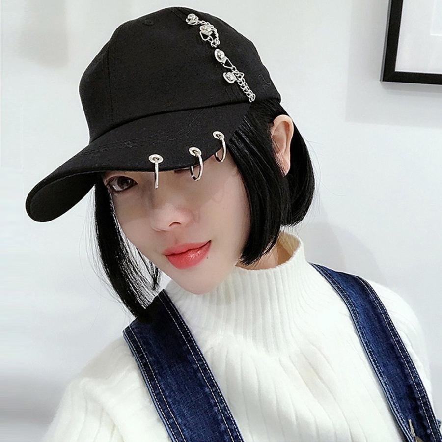 キャップ レディース おしゃれ 深め ベースボールキャップ 無地 チェーン キャップ 男女兼用 3yuey 001 Miniministore 通販 Yahoo ショッピング