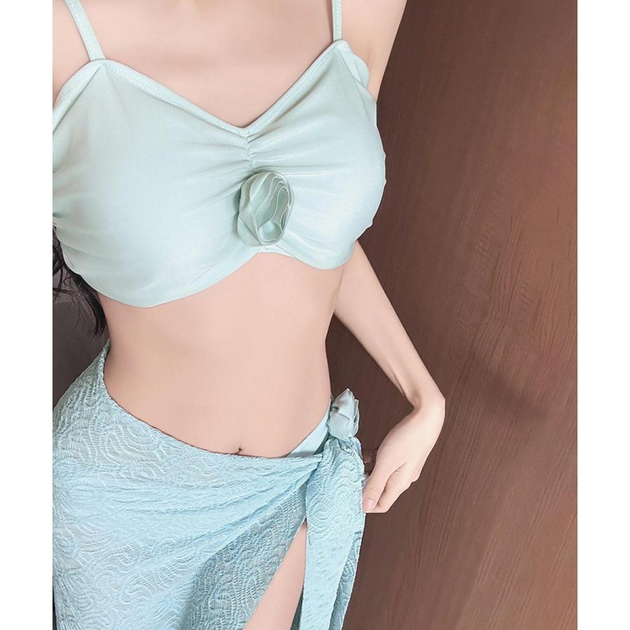 miniministore（ミニミニストア） ビキニ 水着3点セットパレオ付き