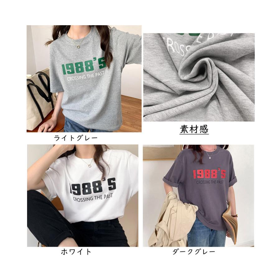 ロゴプリント ｔシャツ 半袖クルーネック【ネコポス可】｜miniministore｜05