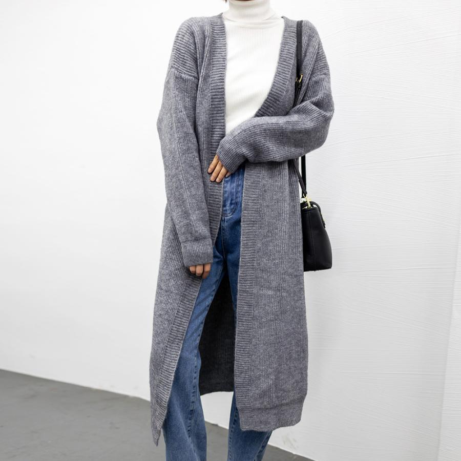 miniministore ロング ニットカーディガンレディース秋冬 miniministore ロング ニットカーディガンレディース秋冬
