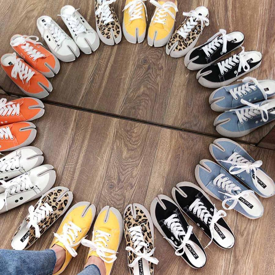 在庫限り 売り尽くしセール 足袋型スニーカー ミュール レディース 歩きやすい靴 おしゃれ ウォーキングシューズ 6yudie 001 Miniministore 通販 Yahoo ショッピング