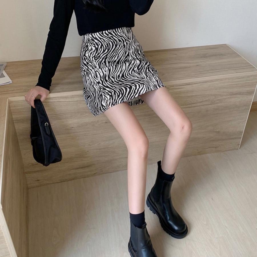 スカート レディース ゼブラ柄 個性派スカート ハイウエスト ベーシックスカート アニマル柄 スリットスカート 細見え タイトスカート ネコポス可 6zmren 004 Miniministore 通販 Yahoo ショッピング