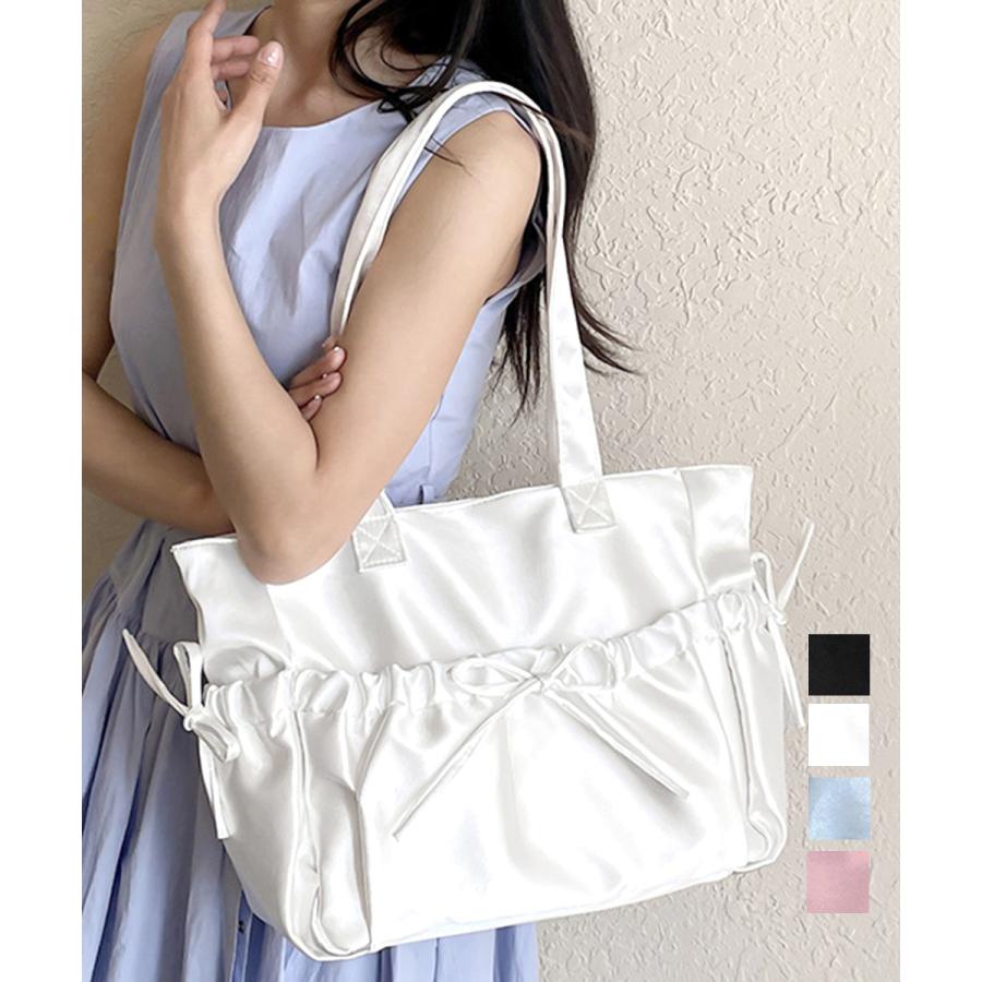 miniministore（ミニミニストア） トートバッグ リボン 大容量バッグ