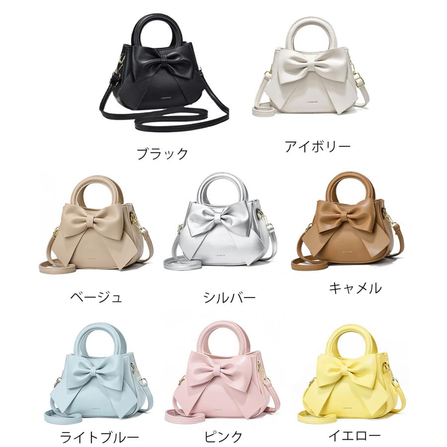 miniministore（ミニミニストア） リボンハンドバッグ ミニショルダー