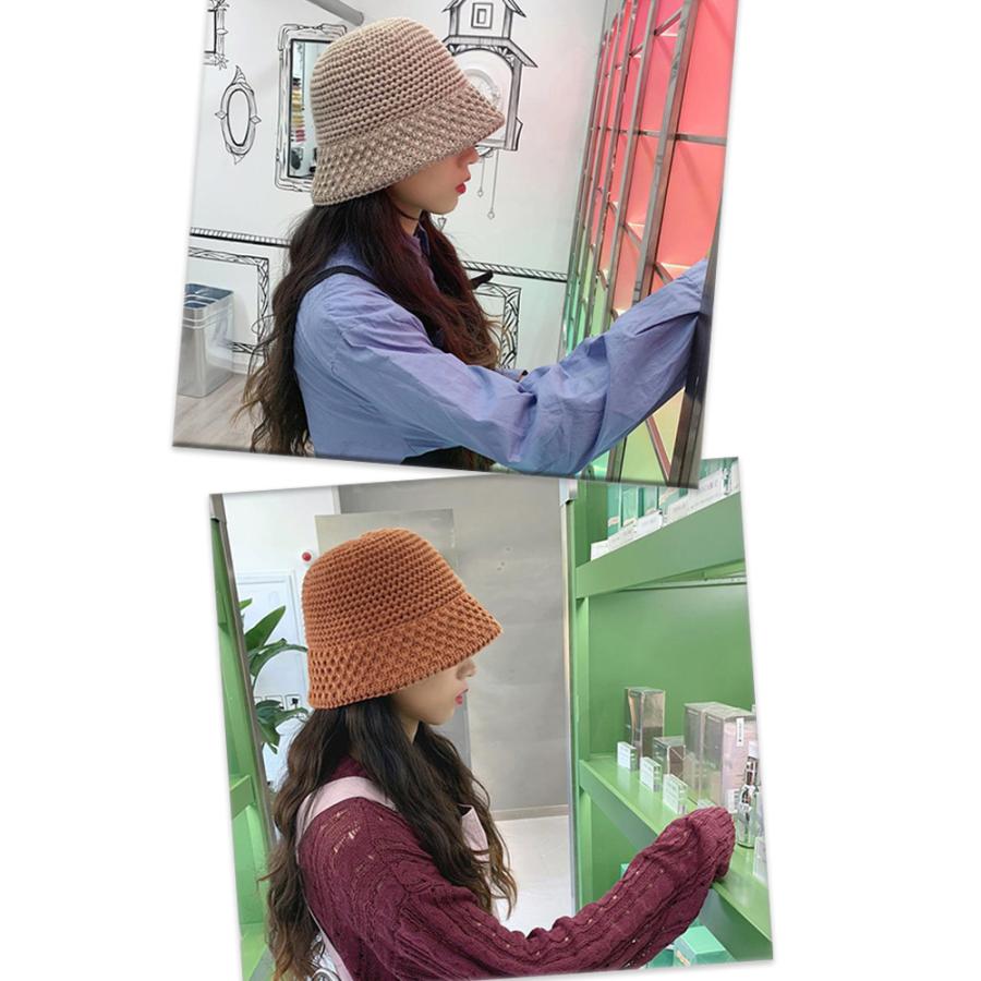 未使用　LARDINI パナマハット　M 57cm miniministore バケットハット スエード調レディース帽子