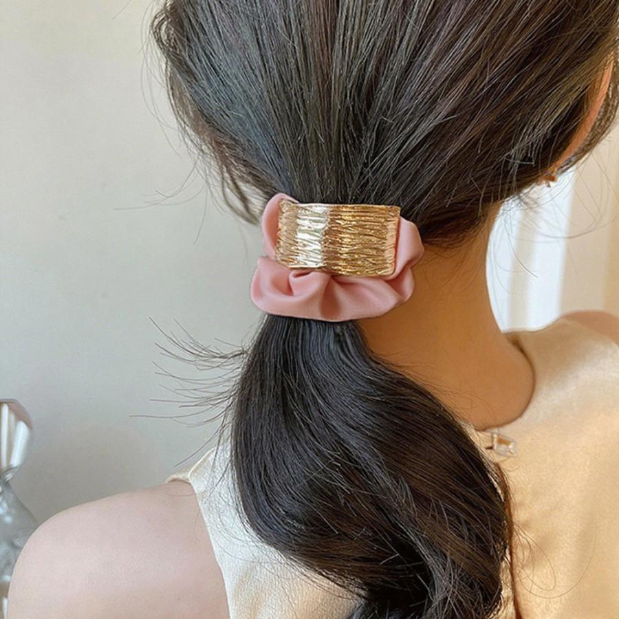 miniministore（ミニミニストア） プレート付きシュシュ 大人っぽい