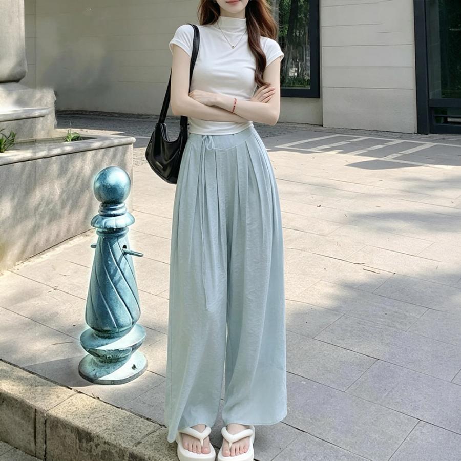 miniministore（ミニミニストア） とろみパンツ レディース 綿麻