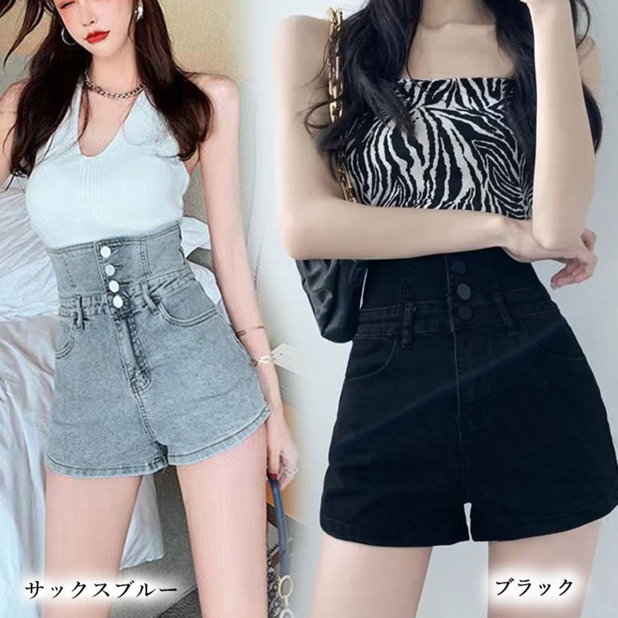 miniministore デニム ショートパンツ ハイウエスト美脚【ゆう miniministore デニム ショートパンツ ハイウエスト美脚【ゆう