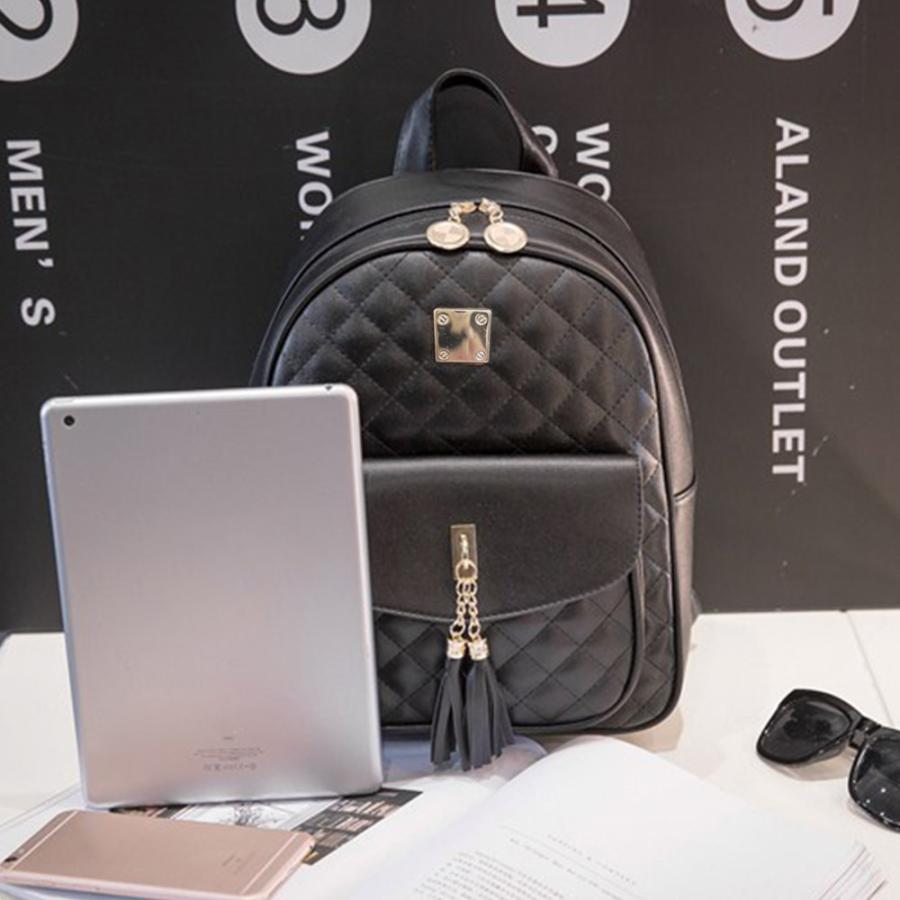 【未使用】 ポルタロッサ リュック バックパック レザー 黒 定価79200円 miniministore レザーリュックバッグ レディース